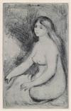 PIERRE-AUGUSTE RENOIR Baigneuse assise.